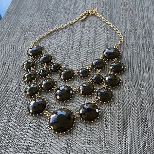 Black & Gold Statement Necklace